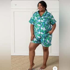 NWT Printfresh fancy cat pajama shorts - XL